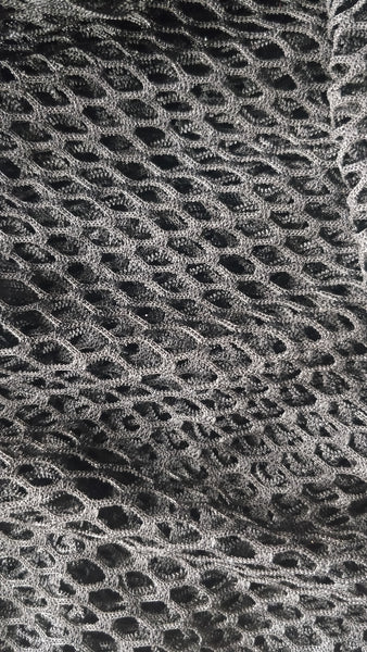 Lightweight Fishnet Mesh Fabric  (4 Way Stretch/Per Yard) – FABRIC POST  (attn : Mamadou)