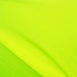 Matte Finish Milliskin Nylon Spandex Fabric (Neon Yellow) | (4 Way Stretch/Per Yard)