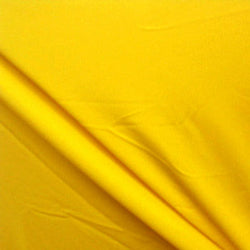 Matte Finish Milliskin Nylon Spandex Fabric (Yellow) | (4 Way Stretch/Per Yard)