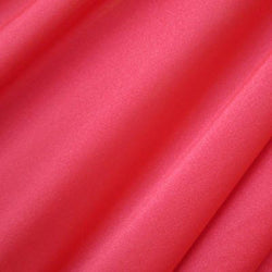 Shiny Finish Milliskin Nylon Spandex Fabric (Shocking Coral) | (4 Way Stretch/Per Yard)