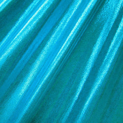 Turquoise Matrix Dot on Nylon Spandex Fabric | (4 Way Stretch/Per Yard)