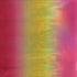 Ombre Print Holographic Mirror Foil Fabric (Deep Pink/Yellow) | (4 Way Stretch/Per Yard)