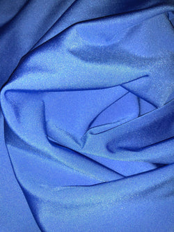 Shiny Finish Milliskin Nylon Spandex Fabric (Corona Blue) | (4 Way Stretch/Per Yard)