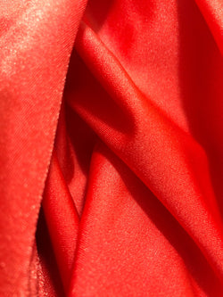 Shiny Finish Milliskin Nylon Spandex Fabric (Paprika) | (4 Way Stretch/Per Yard)