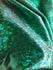 Kelly Green & Black Shattered Glass w/ Holographic Foil Spandex Fabric | (4 Way Stretch/Per Yard)