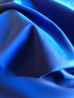 Matte Finish Milliskin Nylon Spandex Fabric (Royal Blue) | (4 Way Stretch/Per Yard)