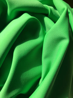 Matte Finish Milliskin Nylon Spandex Fabric (Apple Green) | (4 Way Stretch/Per Yard)