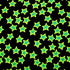 Glow-Like Neon Stars on Nylon Spandex Fabric (Multiple Colors) | (4 Way Stretch/By The Yard)