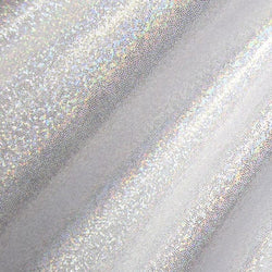 Shiny Holographic Mini Dots Fabric | (4 Way Stretch/Per Yard)