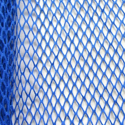 Colorful Diamond Fishnet Fabric (Royal Blue)
