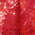 5mm Sequins on Poly Mesh Fabric (Red) | (2 Way Stretch/Per Yard)