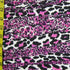 Leopard Print on Poly Spandex Fabric | (4 Way Stretch/Per Yard)