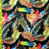 Bird Feather Print on Poly Spandex Fabric | (4 Way Stretch/Per Yard)