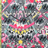 Elephant Circus Print on Poly Spandex Fabric | (4 Way Stretch/Per Yard)