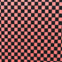 Checkerboard Print on Poly Spandex Fabric (Sweet Potato/Black) | (4 Way Stretch/Per Yard)