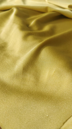 Shiny Finish Milliskin Nylon Spandex Fabric (Gold) | (4 Way Stretch/Per Yard)