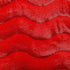 Waves with Black Foil on Red Poly Spandex Fabric | (4 Way Stretch/Per Yard)