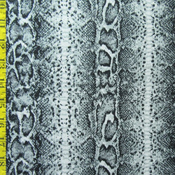 Snake Skin Printed on Poly Spandex Fabric | (4 Way Stretch/Per Yard)