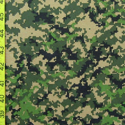 Camouflage Printed on Poly Spandex Fabric | (4 Way Stretch/Per Yard)