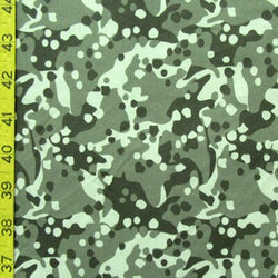 Camouflage Printed on Poly Spandex Fabric | (4 Way Stretch/Per Yard)