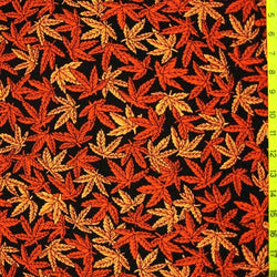 Cartoon Theme Marijuana Print on Poly Spandex Fabric |  (2 Way Stretch/Per Yard)