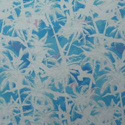 Scenic Background Print on Poly Spandex Fabric | (4 Way Stretch/Per Yard)