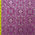 Paisley Printed with Foil on Poly Spandex Fabric (Silver/Violet) | (4 Way Stretch/Per Yard)