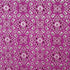 Paisley Printed with Foil on Poly Spandex Fabric (Silver/Violet) | (4 Way Stretch/Per Yard)