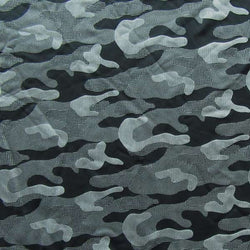 Camouflage Printed on Nylon Spandex Fabric | (4 Way Stretch/Per Yard)