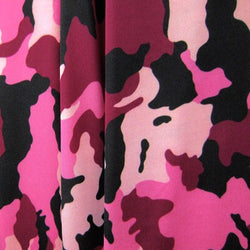 Camouflage Printed on Nylon Spandex Fabric | (4 Way Stretch/Per Yard)