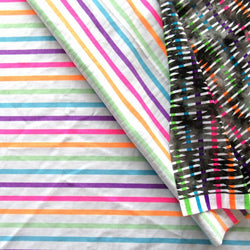 Two Sided Print on Poly Spandex Fabric | (4 Way Stretch/Per Yard)