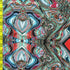 Kaleidoscope Abstract Print on Poly Spandex Fabric | (4 Way Stretch/Per Yard)