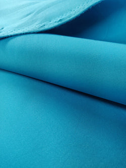 Solid Color Polyester Scuba Fabric (Turquoise) | (4 Way Stretch/Per Yard)