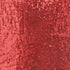 5mm Sequins on Poly Mesh Fabric (Red) | (2 Way Stretch/Per Yard)