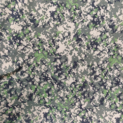 Camouflage Printed on Poly Spandex Fabric | (4 Way Stretch/Per Yard)