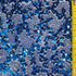 Curvy Squiggle Sequins on See Through Mesh Fabric (Blue) | (4 Way Stretch/By The Yard)