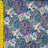 Japanese Theme Swirl Print on Poly Spandex Fabric (Multi) | (4 Way Stretch/Per Yard)