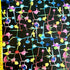 Splattered Paint Print on Poly Spandex Fabric | (4 Way Stretch/Per Yard)