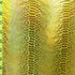 Holographic Ombre Snake Skin Print on Nylon Spandex Fabric (Gold/Gold) | (4 Way Stretch/Per Yard)