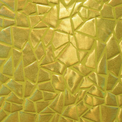 Stone Shards Printed on Yellow Nylon Spandex Fabric (Gold/Yellow) | (4 Way Stretch/Per Yard)